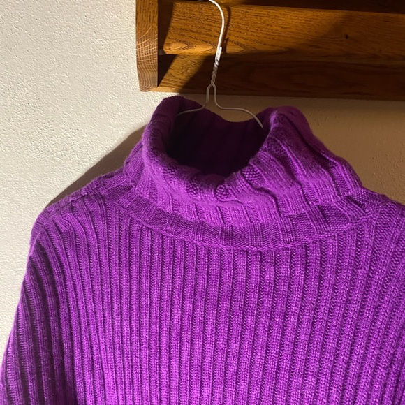 💕purple turtleneck💕 - Picture 3 of 5
